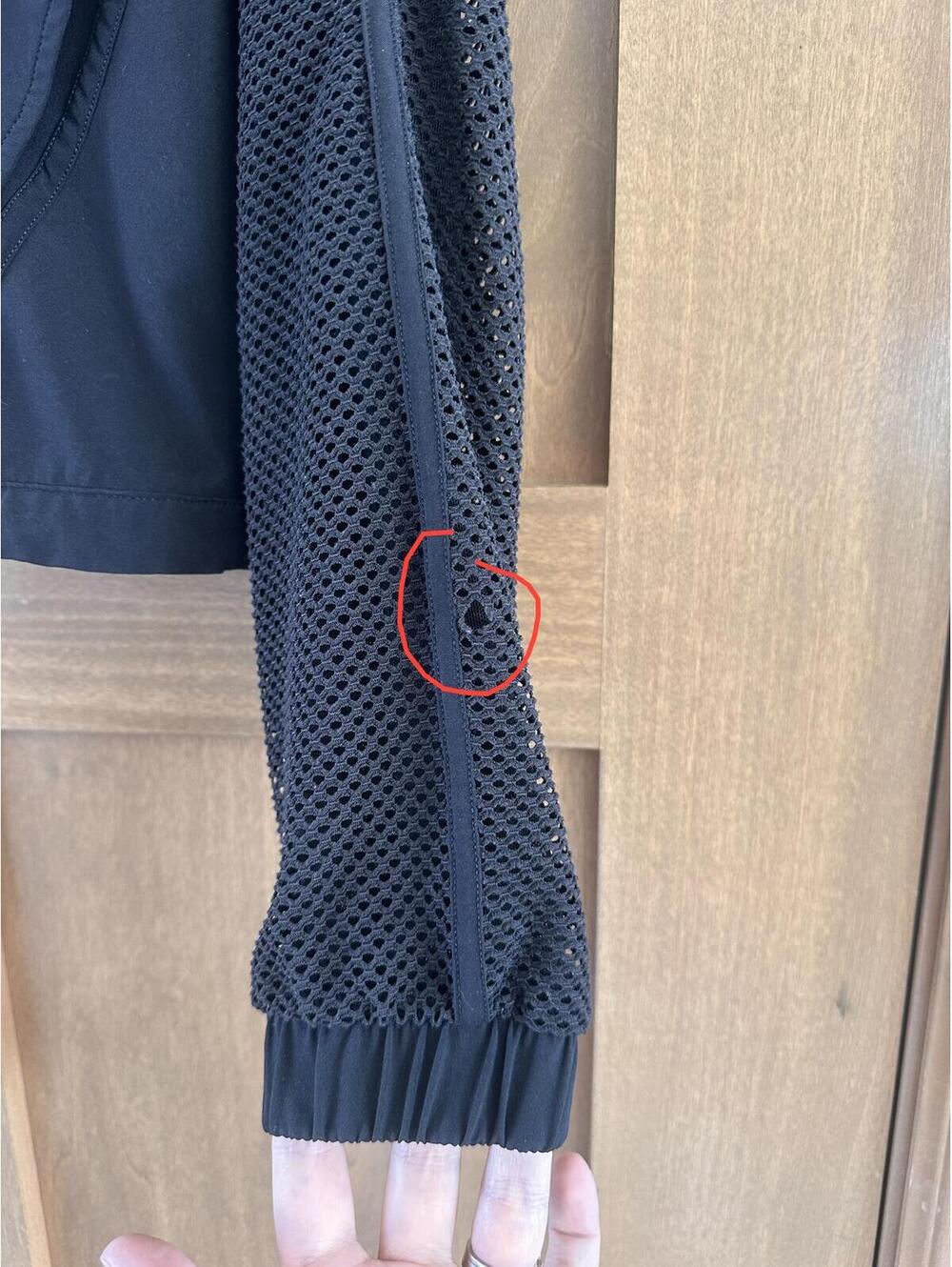 Lululemon Catch a Breeze Hooded Pullover Mesh Sleeves Black Women’s XS LW3BYWS - Picture 8 of 15